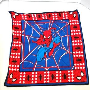 Marvel Classic Spider-Man Collage Multi-Use 19in x 19in 100% Cotton BANDANA